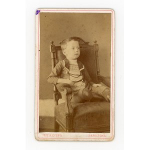 Bialystok, photo by A. Jaeger - Portrait of a boy (206)