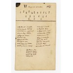 Sambor, E. Freya - Gymnasium cl. VI, Sambor 1869. signed (223)