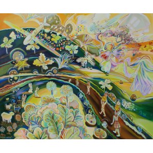 Michalina CZURAKOWSKA (b. 1986), Fan of green, 2024