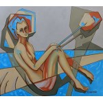 Elżbieta BOUKOURBANE (ur. 1958), Cień latawca, 2025
