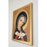 Aleksandra RUSAKOVA (b. 1986), Icon. Pneumatophora. Mother of God and the Holy Spirit, 2026
