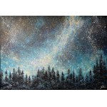 Jolanta STEFANISZYN /JOLUMI/ (b. 1996), Forest night, 2026