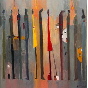 Anzhela TISTYK (b. 2000), In the light of the lamps, 2026