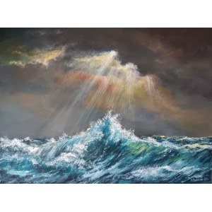 Andrzej FRONCZAK (b. 1959), Kiss of Heaven with the Sea, 2022