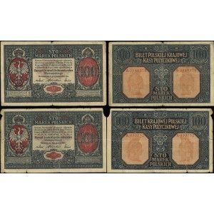 Poland, set: 2 x 100 Polish marks, 9.12.1916, jeneral and Gen.
