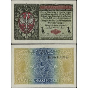 Poland, 1/2 Polish mark, 9.12.1916, General, B