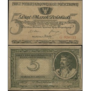 Poland, 5 Polish marks, 17.05.1919, G