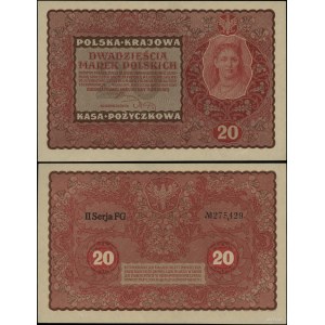 Poland, 20 Polish marks, 23.08.1919, II-FG