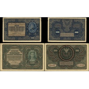 Poland, set of 4 banknotes, 1919-1920