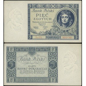 Poland, 5 zlotych, 2.01.1930, C£