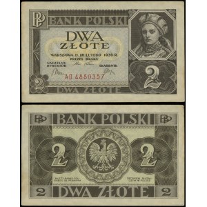 Poland, 2 zlote, 26.02.1936, AD