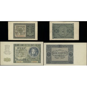 Poland, set of 4 banknotes, 1.08.1941