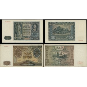 Poland, set of 4 banknotes, 1.08.1941