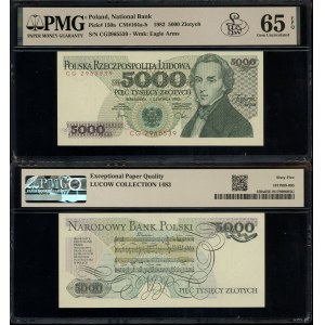 Poland, 5,000 zloty, 1.06.1982, CG