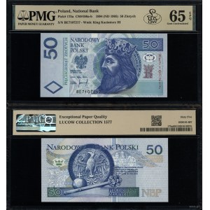 Pologne, 50 zloty, 25.03.1994, BE