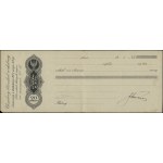 Poland, set of 6 bills of exchange with various stamp duties (blanco), 20th century.