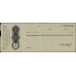 Poland, set of 6 bills of exchange with various stamp duties (blanco), 20th century.