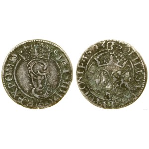 Poland, sheląg, 1593, Olkusz