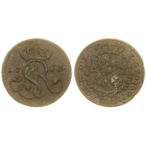 Polska, grosz, 1765 VG, Kraków