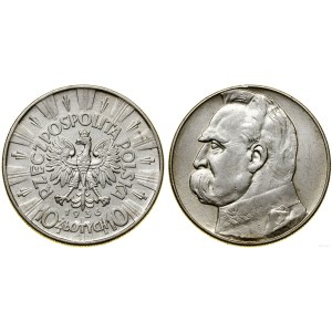 Polonia, 10 zloty, 1936, Varsavia