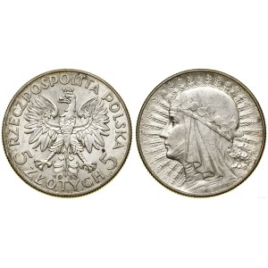 Poľsko, 5 zlotých, 1933, Varšava
