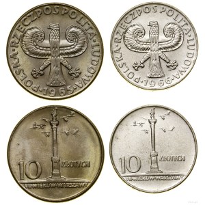 Poland, set of 2 coins, Warsaw