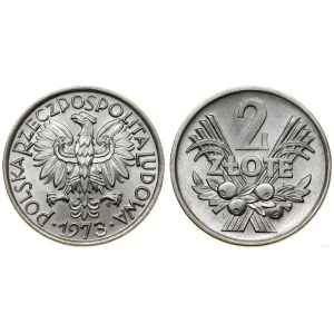 Poland, 2 zlote, 1973, Warsaw