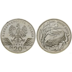 Pologne, 20 zloty, 1995, Varsovie