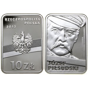 Polonia, 10 zloty, 2015, Varsavia