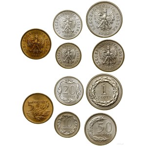Poland, coin set, 1992, Warsaw