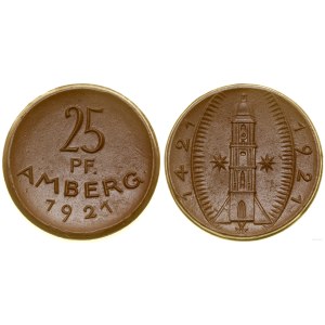 Germany, 25 fenig, 1921