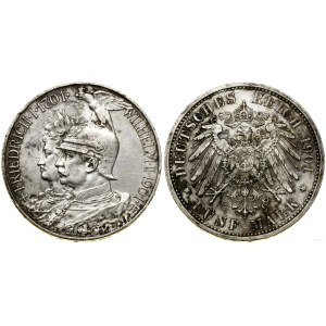 Germania, 5 marchi, 1901 A, Berlino
