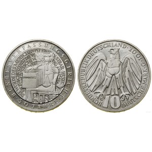 Germany, 10 marks, 2001 G, Karlsruhe