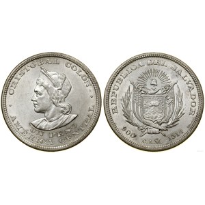 Salvador, 1 peso, 1914