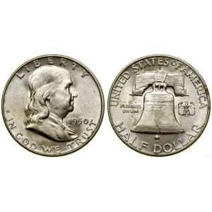 United States of America (USA), 1/2 dollar, 1950 D, Denver