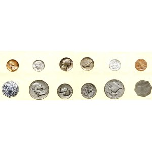 United States of America (USA), vintage set, 1959, Philadelphia