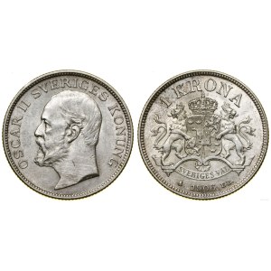 Schweden, 1 Krone, 1906, Stockholm