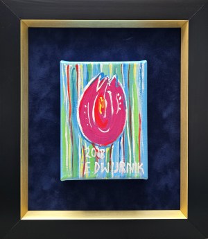 Edward Dwurnik (1943 - 2018), Tulipan, 2018