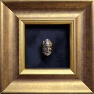 Igor Mitoraj (1944 - 2014), Ring - Face veiled.
