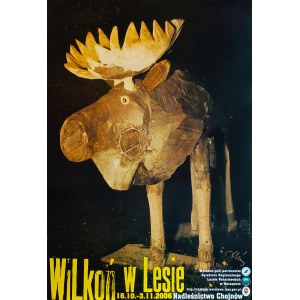 Jozef Wilkoń (b. 1930), Wilkoń in the Forest (signed by author)