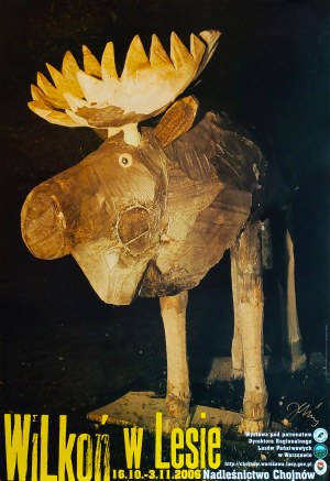 Józef Wilkoń (ur. 1930), Wilkoń w Lesie (sygn. przez autora)