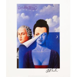 Rafał Olbinski (b. 1943), Cosi Fan Tutte (signed by the author)