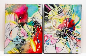 Marlena Majchrzak, Dyptyk II, 2016