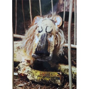 Jozef Wilkoń (b. 1930), Postcard (signed by the author), 2009