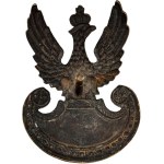 Polish eagle to cap - wz. 19, II RP , [ silver plating ].