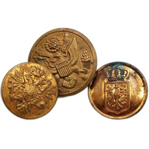 Collection of miscellaneous buttons - pre-1939