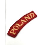 Naramiennik - sergeant II RP + POLAND PSZnZ patch
