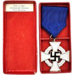 Cross for Faithful Service 2nd Class (Treuedienst-Ehrenzeichen 2. Stufe) for government officials and employees.