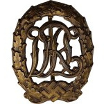 DRL (Deutscher Reichsbund für Leibesübungen) sports badge - Third Reich