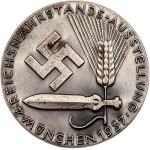 Badge from the 4th Reichsnährstand (Reich for Food) exhibition in Munich, 1937. [Third Reich ]